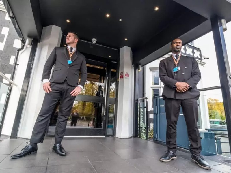 Professional security team